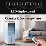 Devanti 12L Evaporative Air Cooler Conditioner - 45-Degree Angle