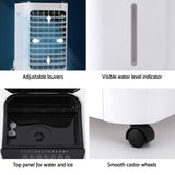 Devanti 12L Evaporative Air Cooler Conditioner - Rear View