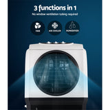 Devanti Evaporative Air Cooler Conditioner 45L - Top-Down View