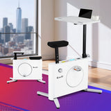 Everfit Exercise Bike Magnetic Desk Bike with Tabletop Fitness Home Workout Gym - Extra Image