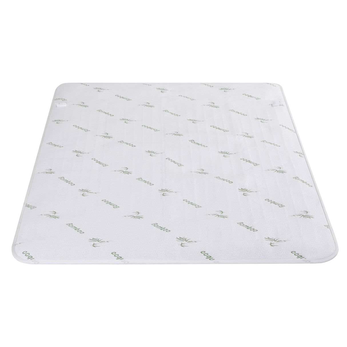 Giselle Electric Blanket Bamboo Fabric Queen Fitted Heated Pad Underlay Washable Winter