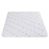 Giselle Electric Blanket Bamboo Fabric Queen Fitted Heated Pad Underlay Washable Winter - Top-Down View
