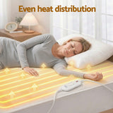 Giselle Electric Blanket King Single Heated Fully Fitted Washable Pad Winter Warm - Extra Image