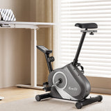 Everfit Under Desk Exercise Bike Magnetic Resistance Cardio workouts 120kg Capacity - Close-Up Angle