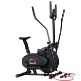 Everfit Exercise Bike 5 in 1 Elliptical Cross Trainer Home Gym Indoor Cardio - Close-Up Angle