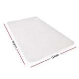 Giselle Double Size Fleece Electric Blanket with LED Controller and Timer