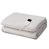 Giselle Bedding Single Fleece Electric Blanket with Customizable Heat Control