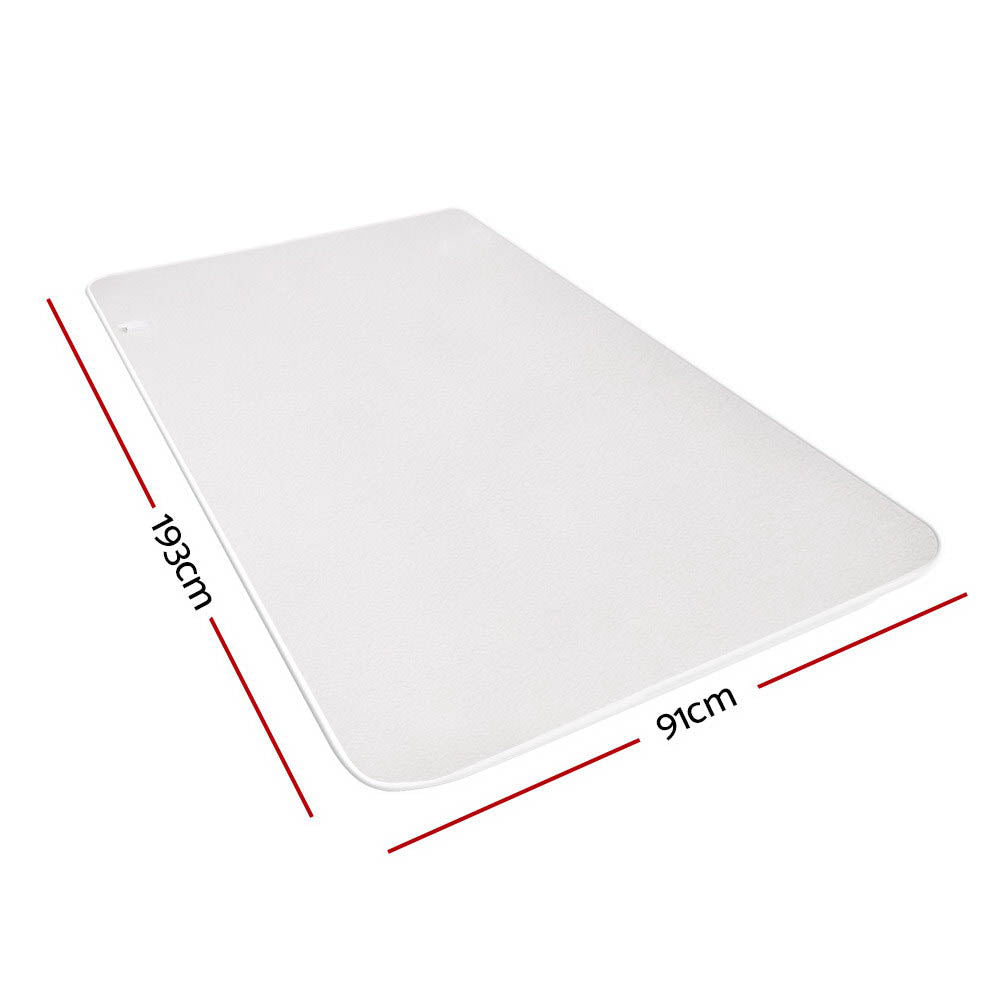 Giselle Bedding Single Fleece Electric Blanket with Customizable Heat Control