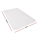 Giselle Bedding Single Fleece Electric Blanket with Customizable Heat Control