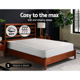Giselle Bedding Single Fleece Electric Blanket with Customizable Heat Control