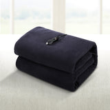 Giselle Electric Heated Blanket Car Truck Throw Rug Travel Camping 12V DC Aut - Low Angle