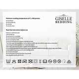 Giselle Bedding Electric Heated Coral Fleece Throw Blanket - Cocoa Brown - Rear View