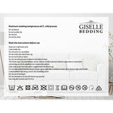 Giselle Electric Throw Rug Heated Blanket Washable Snuggle Flannel Winter Green - Rear View