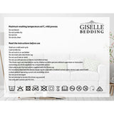 Giselle Bedding Heated Coral Fleece Throw Blanket - Machine Washable Silver with Customizable Warmth - Rear View