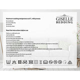 Giselle Bedding Heated Electric Throw Rug Fleece Sunggle Blanket Washable Silver - Extra Image