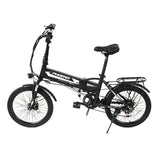 Phoenix 20 Inch Electric Bike Folding Urban Bicycle eBike Removable Battery - Side View