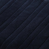 Bedra Washable Electric Heated Throw Rug Flannel Blue