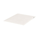 Bedra Electric Heated Throw Rug Washable Flannel Cream - 45-Degree Angle