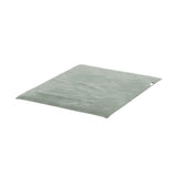 Bedra Electric Heated Blanket Washable Throw Rug Coral Fleece Light Green
