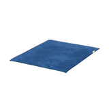 Bedra Electric Heated Blanket Washable Throw Rug Coral Fleece Blue