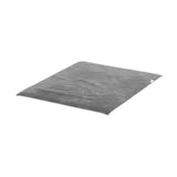 Bedra Electric Heated Throw Rug Washable Silver