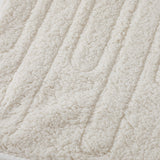 Bedra Heated Throw Rug Blanket Washable Sherpa Flannel