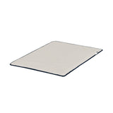 Bedra Electric Heated Blanket Washable Throw Rug Sherpa Coral Fleece Navy Beige