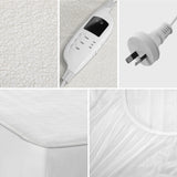 Bedra Electric Blanket Fully Fitted Fleece Heated King Single