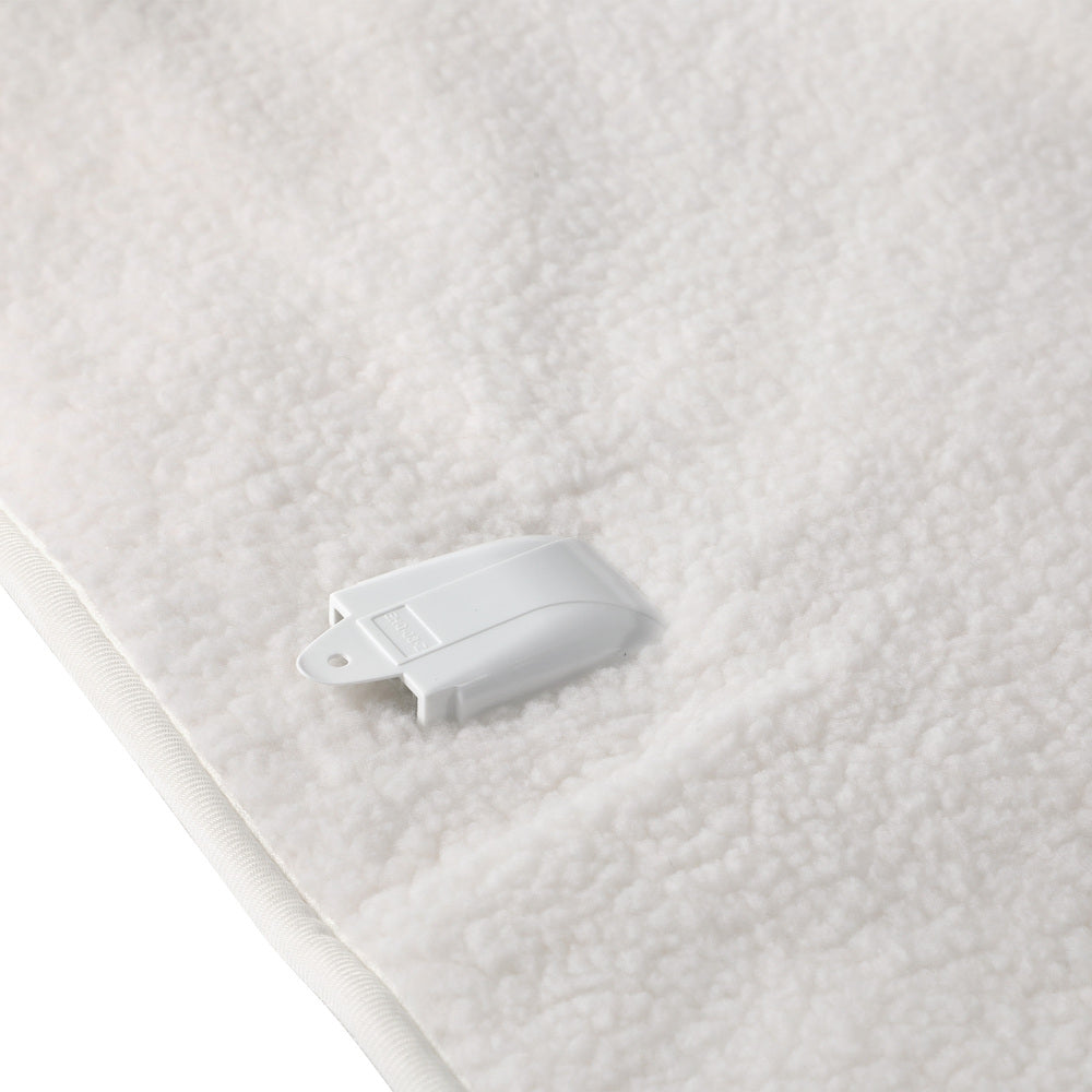Bedra Electric Blanket Fully Fitted Fleece Heated Single