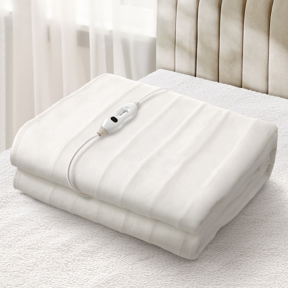 Bedra Electric Blanket Fully Fitted Polyester Washable Single