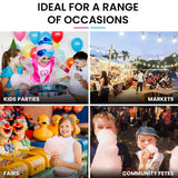 EUROCHEF 1100W Commercial Fairy Floss Machine, Cotton Candy Maker with Bubble Cover - Extra Image
