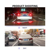Full Hd Car Mirror Dvr Camera - 4.5 Front & Rearview - 45-Degree Angle