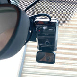 2K Dual Camera Wifi Car Dash Cam With Night Vision - Low Angle