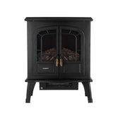 Devanti Electric Fireplace Fire Heaters 2000W - Side View