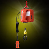 Giantz 500KG Electric Hoist with Wired/Wireless Remote Control for Effortless Lifting - Close-Up Angle