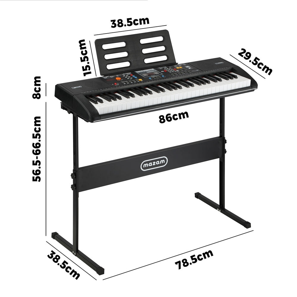 Mazam 61 Keys Electronic Piano Keyboard Kids Gift