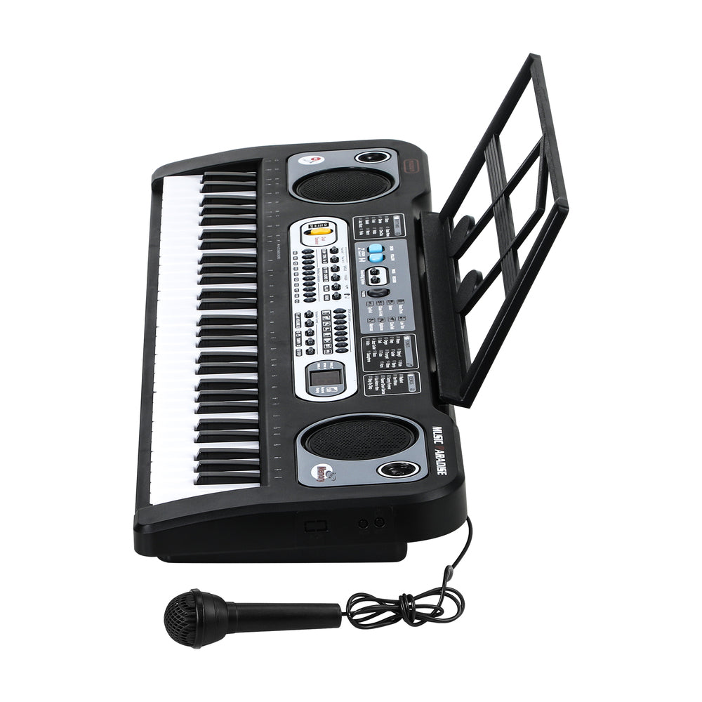Mazam 61 Keys Piano Keyboard with Microphone and Holder