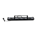 Mazam 61 Keys Piano Keyboard with Microphone and Holder