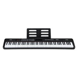 Mazam 88 Keys Electronic Piano Keyboard Portable Lighted - 45-Degree Angle