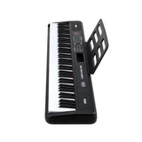 Mazam 88 Keys Electronic Piano Keyboard Portable Lighted - Top-Down View