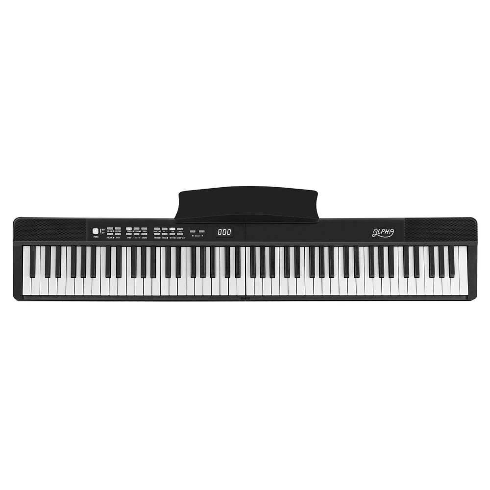 Alpha Portable 88-Key Digital Piano with Carry Bag and Accessories
