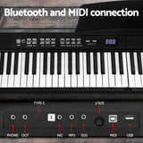 Alpha Portable 88-Key Digital Piano with Carry Bag and Accessories