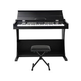 Alpha 61 Keys Electronic Piano Keyboard Digital Electric Classical Stand w/ Stool - Side View