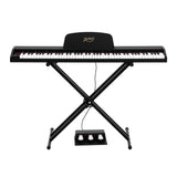 Alpha 88 Keys Digital Piano Keyboard Electronic w/ Stand - Side View