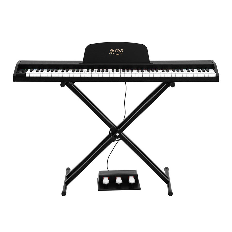 Alpha 88 Keys Digital Piano Keyboard Electronic w/ Stand, image 3