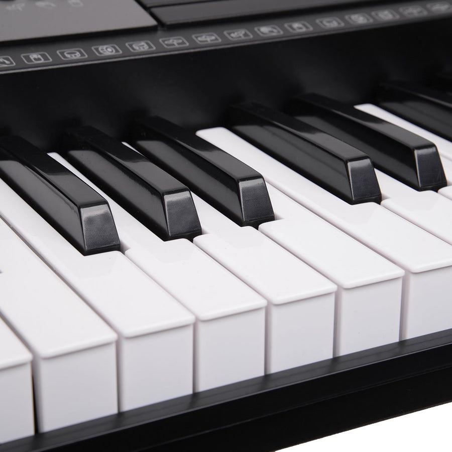 Karrera 61-Keys Electronic Keyboard Piano with Stand - Black