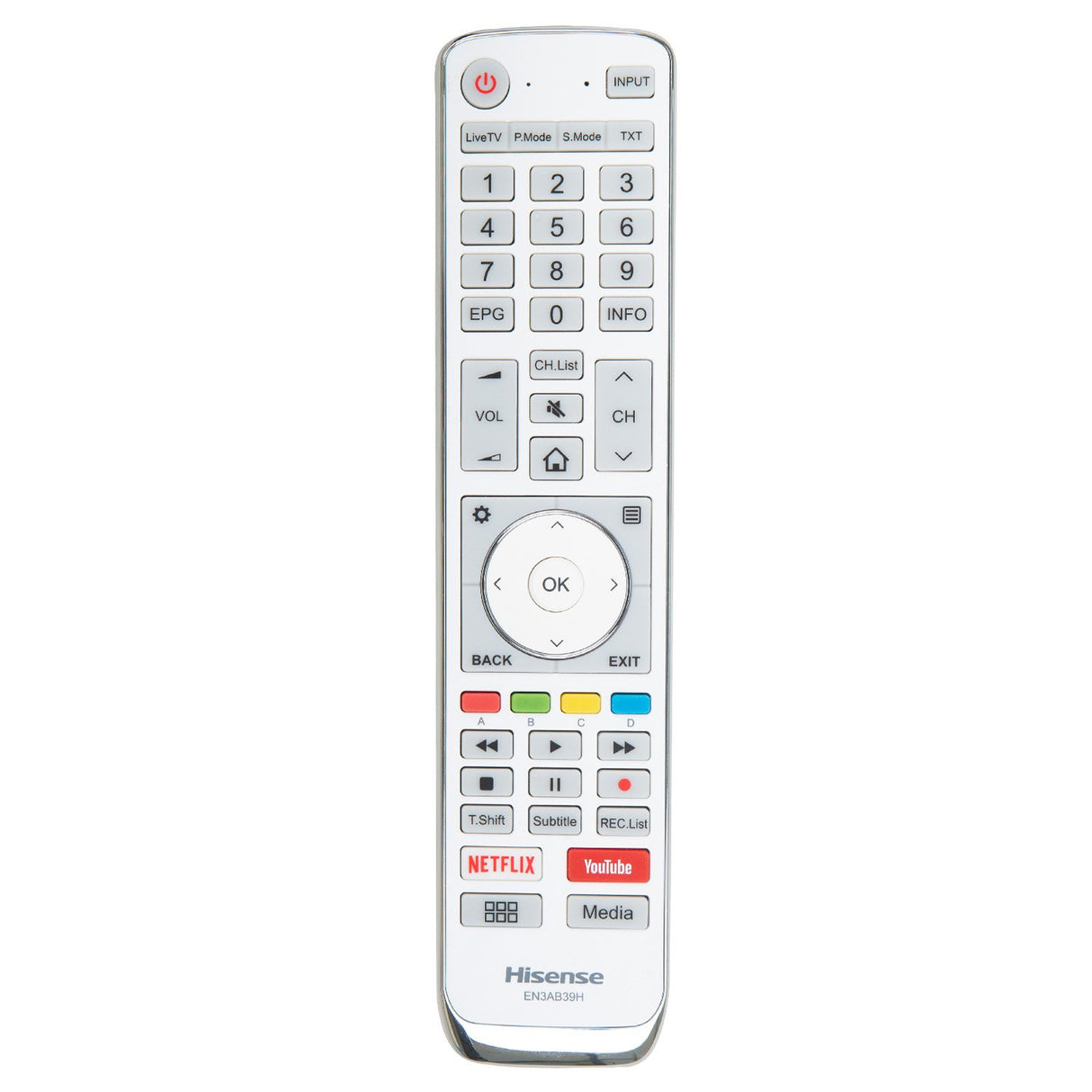 Genuine Hisense EN3AB39H TV Remote Control Original EN-3AB39H