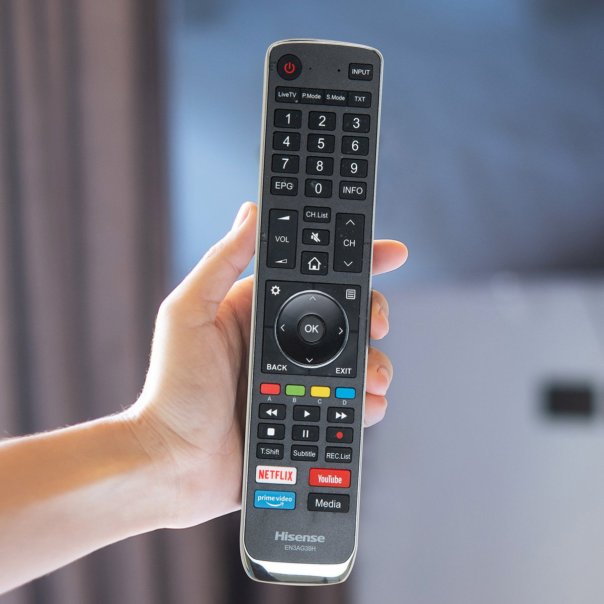 Genuine Hisense EN3AG39H TV Remote Control Original EN-3AG39H