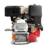 Kolner 13hp 25.4mm Horizontal Key Shaft Q Type Petrol Engine Electric Start - Side View
