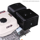 Kolner 16hp 25.4mm Horizontal Key Shaft Q Type Petrol Engine - Recoil Start - Top-Down View